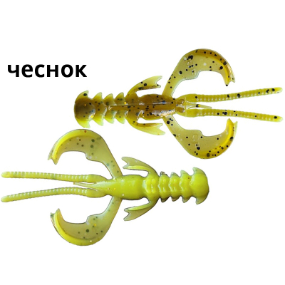 Силиконовые приманки Crazy Fish Nimble 1.2" 76-30-30d-5 чеснок цв. caddisfly pupa by MF (куколка ручейника)