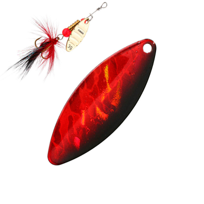 Блесна вращающаяся Mikado Stream №4 - серебро/57 HOLO