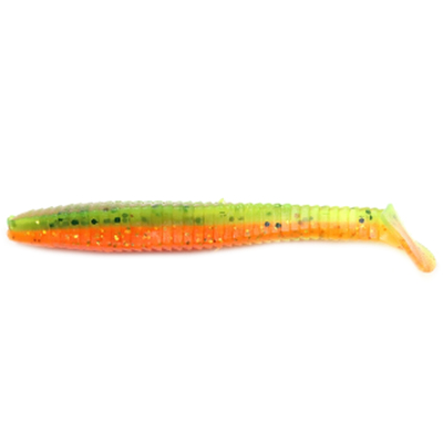 Силиконовая приманка Yaman Pro Flatter Shad 3" цвет #16 - Arbuz (уп. 6 шт.)