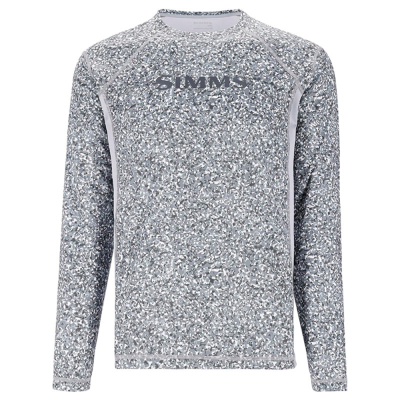 Футболка Simms Challenger Solar Crew, Pebble Steel, XXL