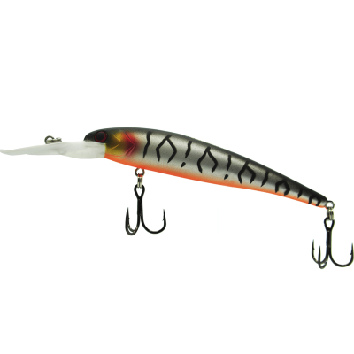 Воблер Mottomo Deep Hooker 90F 8,5g Silver Tiger