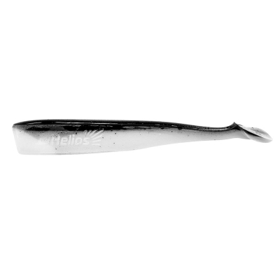 Силиконовая приманка Helios Chebak 3,15"/8 см Black & White 7шт. (HS-3-023)