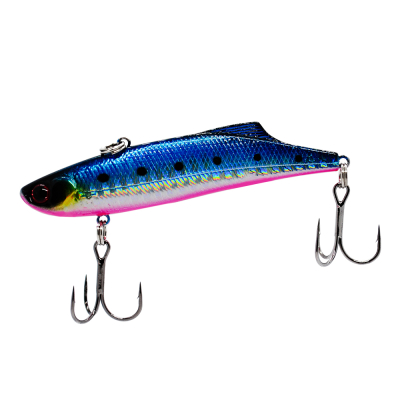 Воблер Mottomo Blade VIB 82S 21g цвет Cold Steel