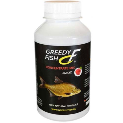Концентрат микс GreedyFish Concentrate Mix (вкус яблока) 0,25л.