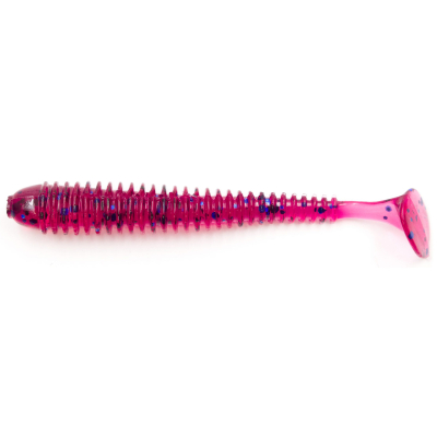 Силиконовая приманка Yaman Pro Betta 4,5" цвет #04 - Grape (уп. 5 шт.)