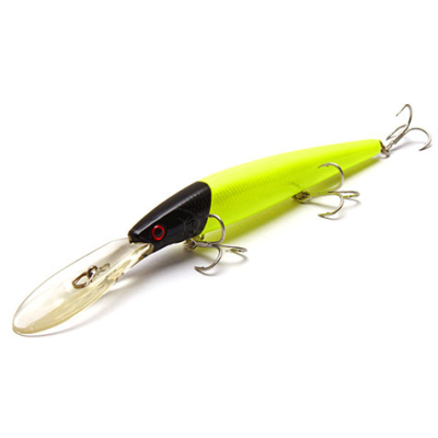 Воблер Lucky Craft Staysee 120SP цв. 718 Chartreuse Black Head