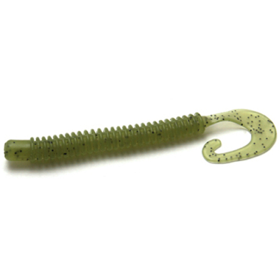 Силиконовая приманка Yummy Monster Leech 2,5" цв. #01
