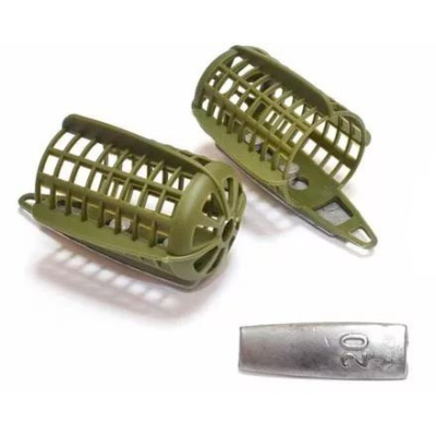 Кормушка фидерная Salmo большая пластиковая с дном 60 гр.