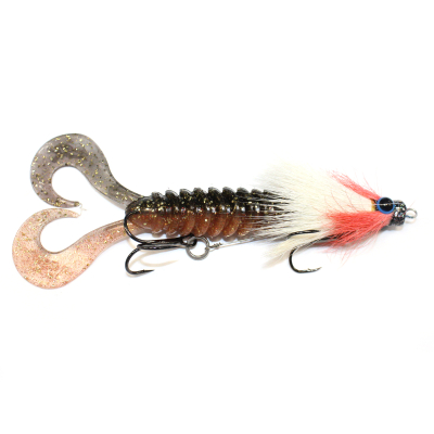Приманка RSK Fishing MAUS S (диаметр головы 12 mm) 16см 30гр тело цвет 020 розово-белая голова