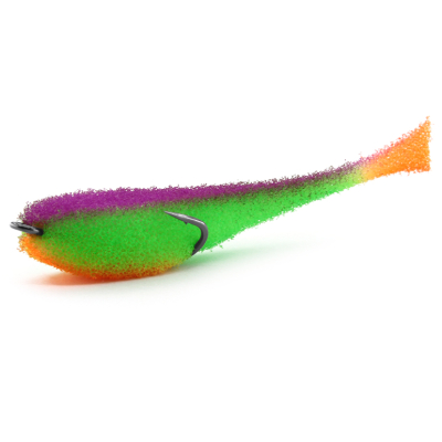 Мормыш Классическая Поролоновая рыбка с открытым двойником 8 см, цв. 17, 3 шт/упак