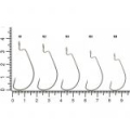 Крючок Flagman Wide Range Worm Big Eye №1 9шт