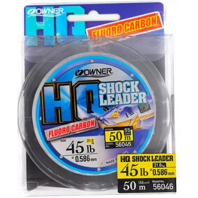 Леска Owner HQ Shock Leader Fluorocarbon 50м 0.378мм
