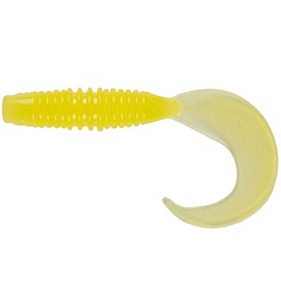 Силиконовая приманка Croxy Twisty Ribs LT 2,2" цвет 06 (уп/9шт)
