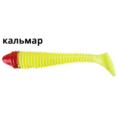 Силиконовая приманка Crazy Fish Vibro Fat 5.8" 74-145-6RH-6 кальмар цв. 6RH