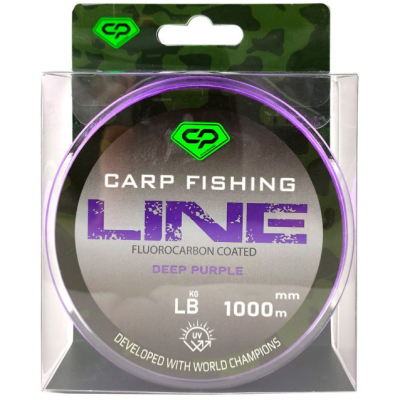 Леска Carp Pro Fluorocarbon Coated Deep Purple 1000м 0,261мм