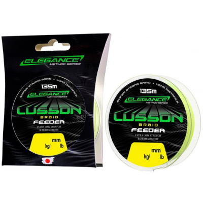 Шнур Elegance Method Lusson Feeder Braid 135m 0,20мм 16,89кг