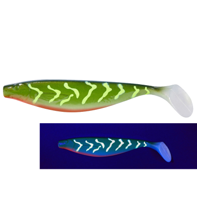 Силиконовая приманка Balzer Shirasu Majo UV Booster 17см/35гр цв. Pike (13770 217)