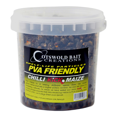 Консервированная приманка Cotswold Baits PVA Friendly Chilli Maize 1,2L CB0242 (кукуруза с перцем)