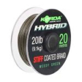 Поводковый материал Korda Hybrid Stiff Weed Green 20lb 20м KHY1