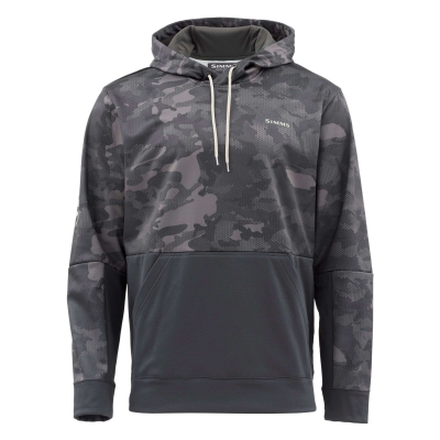 Толстовка Simms Challenger Hoody, Hex Flo Camo Carbon, M