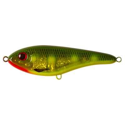Джеркбейт Strike Pro Buster Jerk тонущий 15см  75гр  Загл.0,5-4,0м Hot Spotted Bullhead #SB002