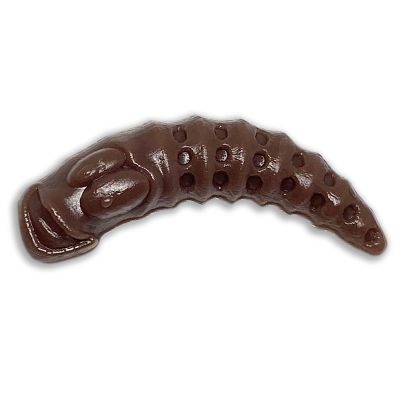 Силиконовая приманка 11Lures Leench 2" цвет Brownie