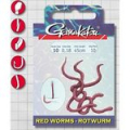 Крючок Gamakatsu BKS-5260Red c поводком №06 (0,22mm 45cm )(10шт)