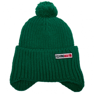 Шапка-ушанка FishingMafia (Цвет: Зеленый)