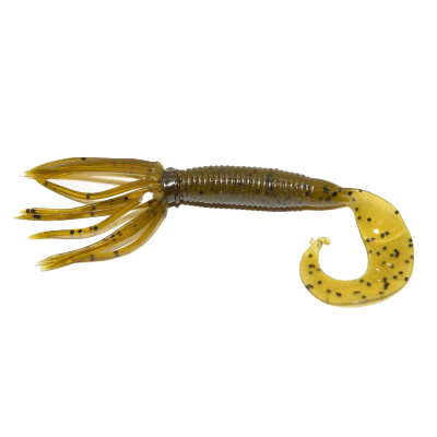 Силиконовая приманка Gary Yamamoto Hula Grub FS 4" 101мм. 4,4гр. (10шт./уп.) цв. №297-297