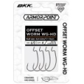 Крючок офсетный BKK Offset Worm WG-HD #6/0
