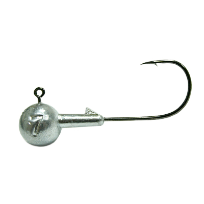 Джиг не крашеный Шар 7 гр, кр-к Saikyo GNB-071-07-5/0(25) 25 шт
