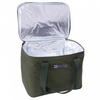 Сумка рыболова Mikado Enclave Thermo - size S (28x23x19,5cm) тёмно-зелёная (UWF-018-S)