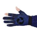 Перчатки без пальцев Aquatic ПЧ-09 Softshell (цвет Camo Blue, размер L)