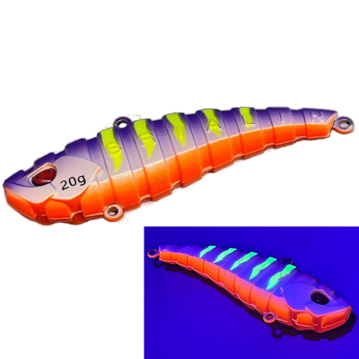 Силиконовый раттлин Brialin Ribber Vib 80mm/24g цвет 09