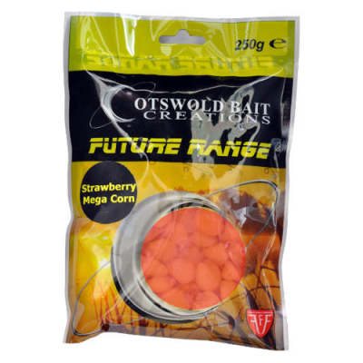 Консервированная кукуруза Cotswold Baits Shelf Life Strawberry Mega Corn 250g CB0307 (клубника большая кукуруза)
