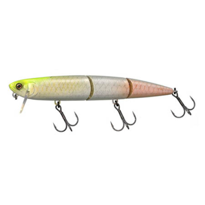 Воблер Jackall Mikey Slim цв. Albino Chartreuse Piraruke
