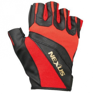 Перчатки Shimano Nexus GL-124M размер L цв. красный