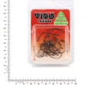 Крючки Vido Craft VD-101 Offset Worm (BN), блистер 10 шт., № 8