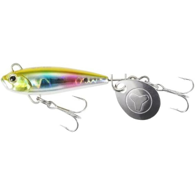 Тейл-спиннер DUO Tetra Works Spin 28мм 5гр. цвет #CPA0608 Gold Rainbow