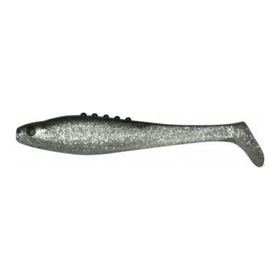 Риппер Dragon Lunatic 3"/7.5cm 15 шт. CLEAR/BLACK silver glitter