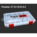 Коробка для приманок Vido Craft VD-2012 Fluorocarbox Clear Box, размер 27.5х18.5х4.2см