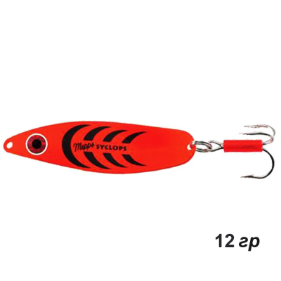 Блесна колеблющаяся Mepps Syclops Fluo Orange №1 (12г)