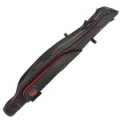 Чехол жесткий SHAMAN 7000 Feeder/Spinning с перегородкой, черный (красный логотип) (160 диаметр, 150 длина)