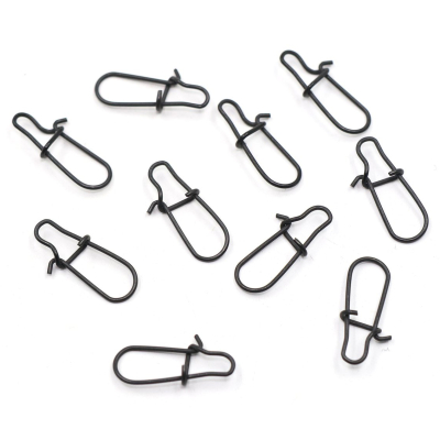 Карабин Namazu Pro Nice Snap, цв. Carbon, р. 4, test-35 кг (уп. 5 шт.)