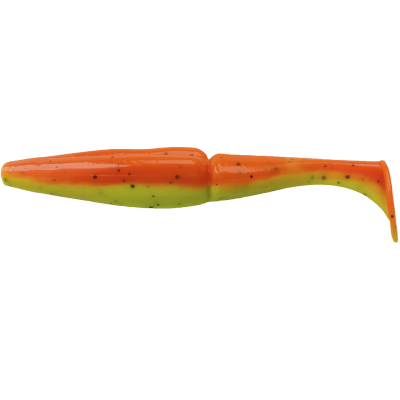 Силиконовая приманка Pike Hunter River Shad 4.2" 10.5 см. #024 Orange-lemon (UV) (4 шт)