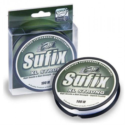 Леска монофильная Sufix XL Strong x10 Clear 100m 0.28 мм 6,6 кг