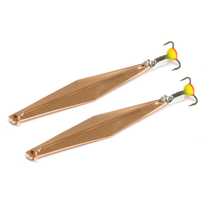 Блесна вертикальная EcoPro Joker 55мм 6гр. цв. C, Тройник