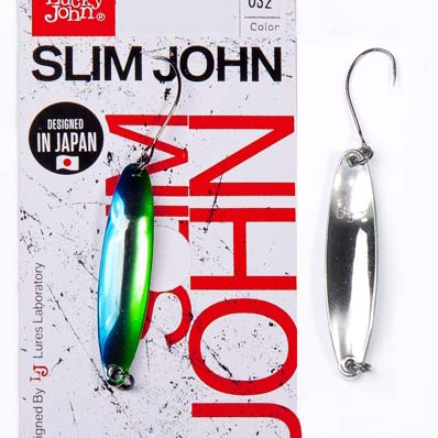 Блесна колеблющаяся Lucky John Slim John 37мм 2.5гр. цв. 032