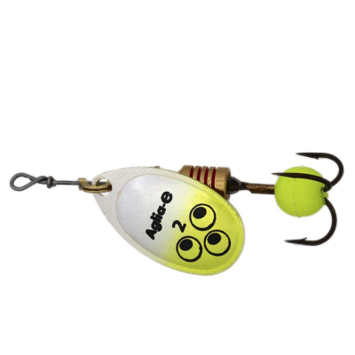 Блесна вращающаяся Mepps "Aglia E" №2 цв. Chartreuse Bright