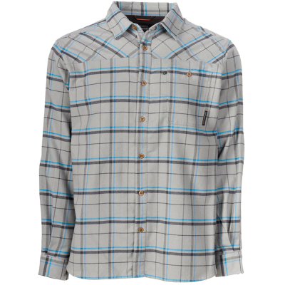 Рубашка Grundens Steelhead Flannel Shirt, L - Metal Plaid